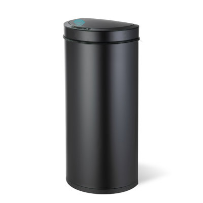 Home Zone Living 16 Gallon Automatic Trash Can With Motion Sensor