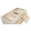 Lisbon 48"L Free Standing Vanity In Antique White