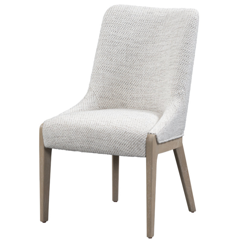 Randall Upholstred Dining Chair Crushed Cream Perfromance Fabric