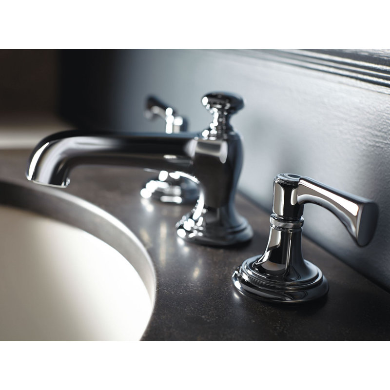 Bellis® Widespread Bathroom Faucet, Polished Chrome, Lever Handle
