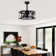 20''Industrial 5-Blade  Ceiling Fan With Remote Control
