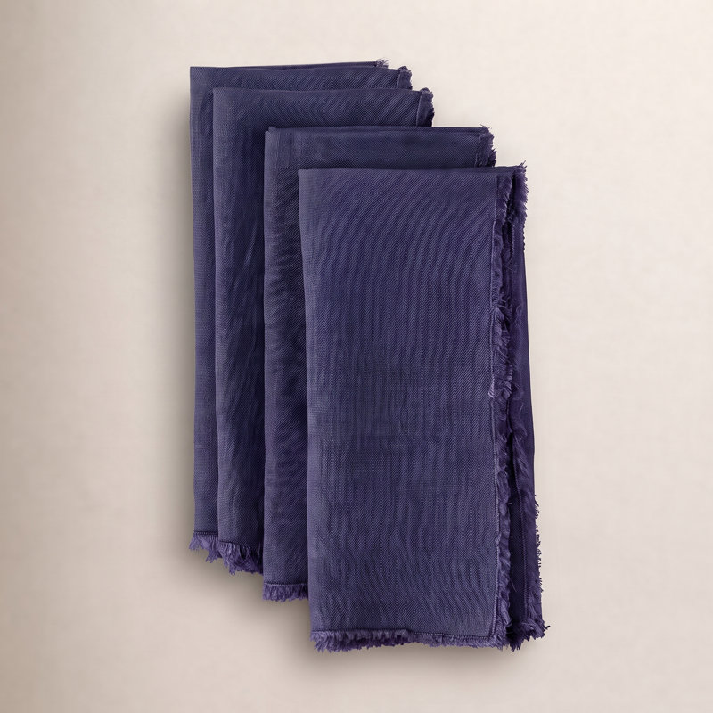 Serviette Zadia, Bleu minuit
