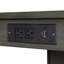 Ensemble de table de bar de 36 po de hauteur avec prise de courant, table basse industrielle avec 2 tabourets rembourrés, ensemble de 3 tables de bar et chaises pour le salon, la salle à manger-1608771398-1608771396