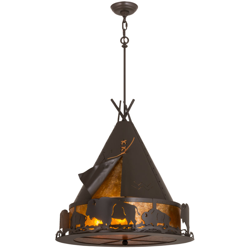 Rustic Lodge 4 - Light Pendant