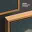 Art mural sur toile encadré à nuage unique sur ciel foncé - Atmosphère minimaliste surréelle pour le bureau ou le vestibule - Décoration moderne-115113447-115113444