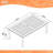 Como 6 - Person Eucalyptus Solid Wood Patio Dining Set Umbrella Hole Included Rectangular Table
