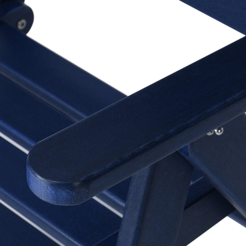 Laguna Patio Folding Highback Dining Chair, Navy Blue