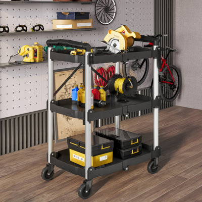 43 in. H x 17.7 in. W Utility Cart