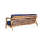 Aalto Teak Sofa With Cushion In Melon-1482238642