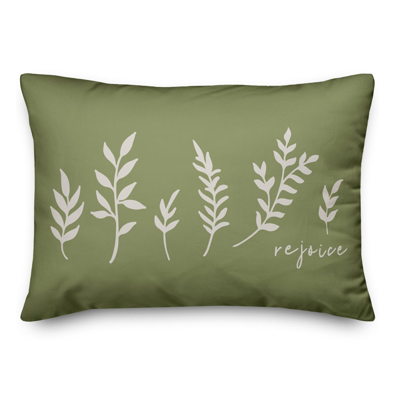  Rejoice Rectangular Pillow Cover & Insert