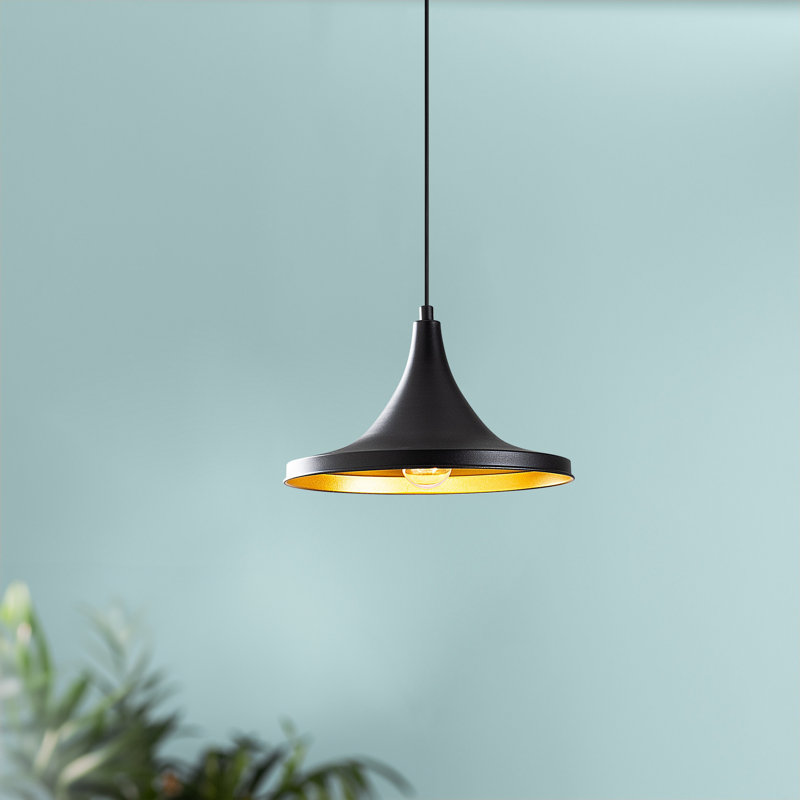 Luminaire suspendu conique à 1 lumière Excalibur