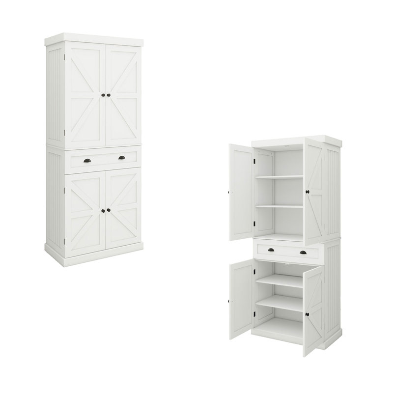 Armoire à linge autoportante Kendrya