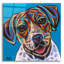 «Dog Besties 1» par Carolee Vitaletti, art mural en verre acrylique-1836290923