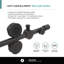 Porte de baignoire coulissante simple sans cadre l 60 po x H 66 po-83967797