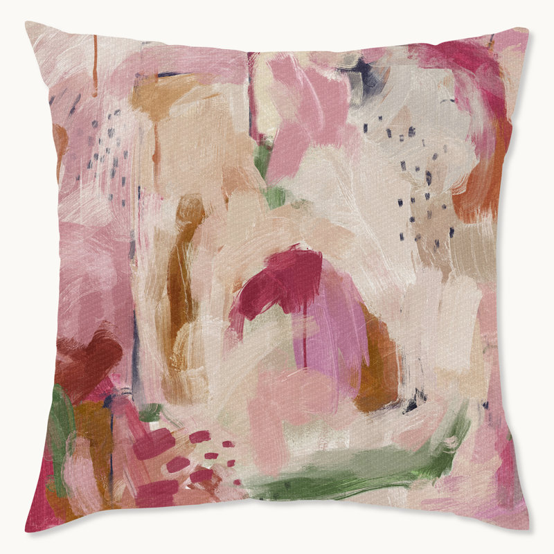 Floral Throw Pillow
