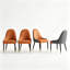 Chaise d'appoint rembourrée en similicuir Frania-1650723340-1659405641