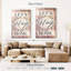 Plaque murale Kema Let's Stay Home Wreath-108483790