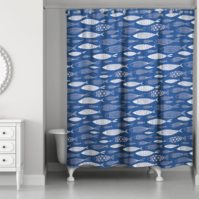 Leeann Animal Print Single Shower Curtain