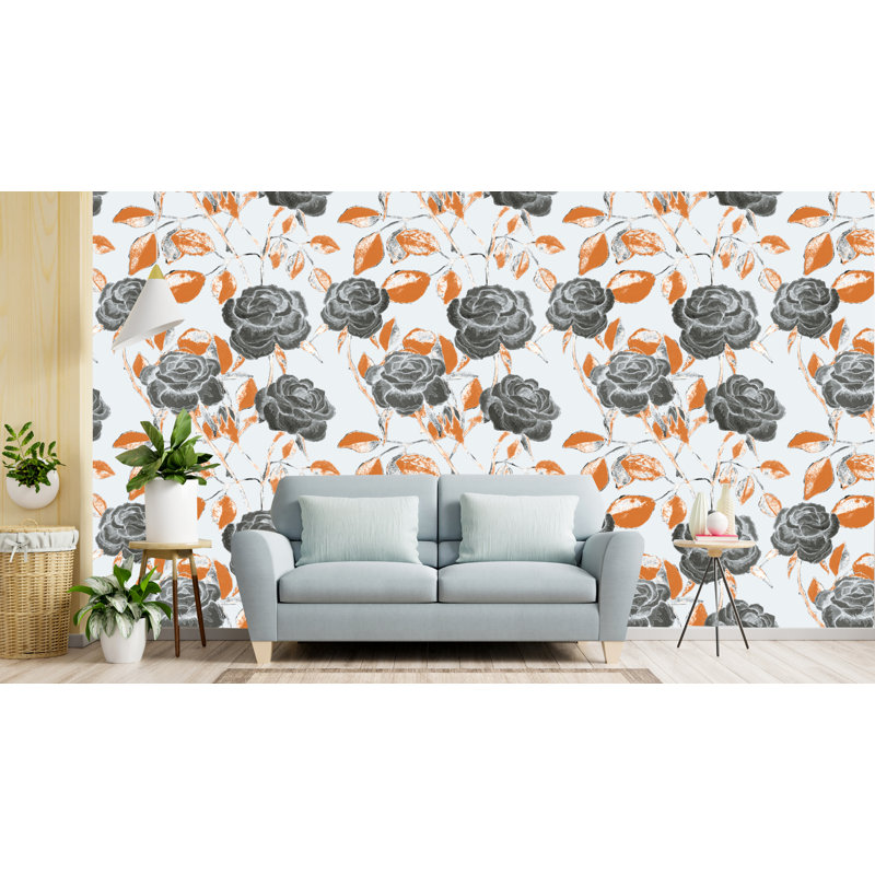 Papier peint amovible Tangerine