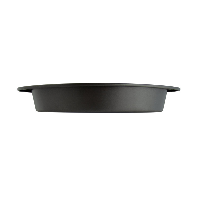 Ash Gray 9-Inch Round Non-Stick Stainless Steel Baking Pan