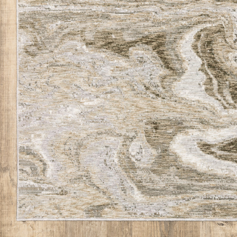 Gwern Abstract Indoor Rug, Rectangle 3'3" x 5'
