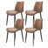 Faux Leather Upholstered Dining Chair