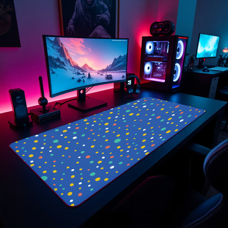 Polyester Desk Pad, 23.6x13.8
