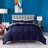 All Season Down Alternative Quilted Comforter Set-Soft Microfiber Seersucker Bedding Set Textured-74498054-74498050