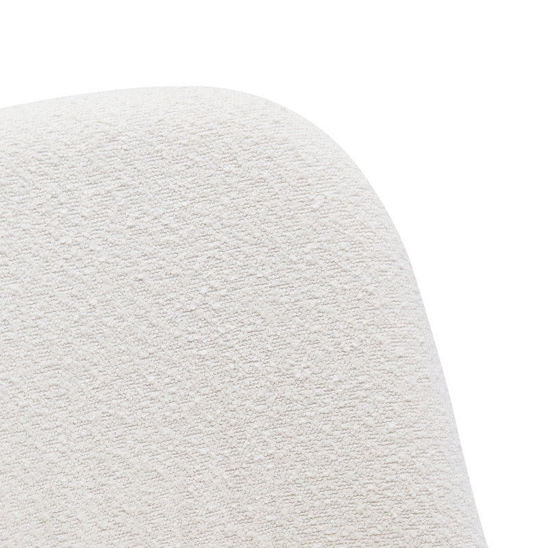 19.5'' H Upholstered Side Chair, White