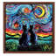 Van Gogh's Cats 1 Piece Painting on Canvas-1726812695-1735849278