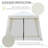 Outdoor Canopy Tent, Slant Leg Sun Shelter With Mesh Sidewalls, Patio Tents For Parties