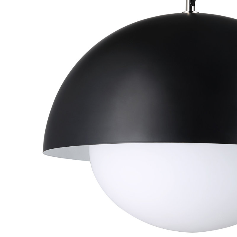 Antonio 1 - Light Pendant by Renwil, Black