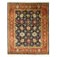 Tapis oriental traditionnel violet en laine noué à la main violet-86064683
