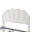Ensemble de chambre à coucher 2 pièces, lit plateforme tapissier avec repose-pieds DEL-186294718-186294719