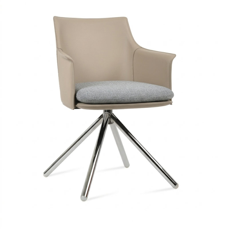 Fauteuil Briancon, Chrome chrome, Os