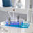 Plastic 8 Compartment Makeup Organizer