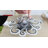 Modern LED Ceiling Light with Decorative Swirl Design, Energy-Efficient Ceiling Fan Lamp, Stylish Black and White Ceiling Light Fixture for Living Room, Bedroom, or Office-1252276237-1246728874