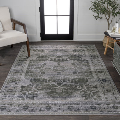 Tapis rectangulaire avec envers antidérapant