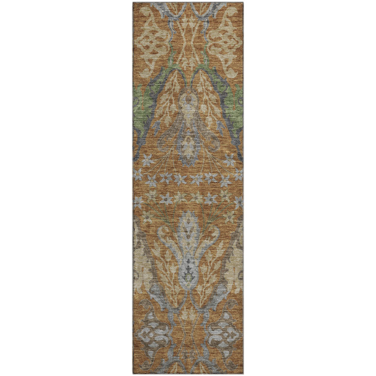 Premium Machine Washable Gurubaksh AMF1153 Global Rug