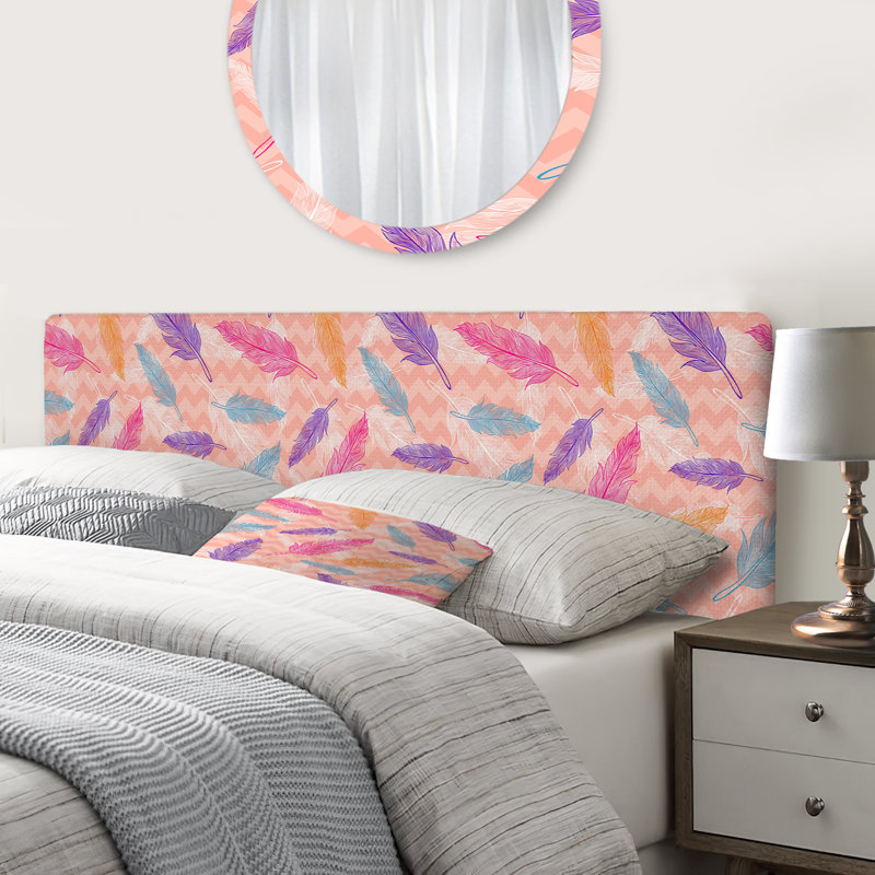 Barabara Upholstered Panel Headboard, Queen