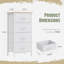 Commode de rangement 4 tiroirs Enegess-1840573093