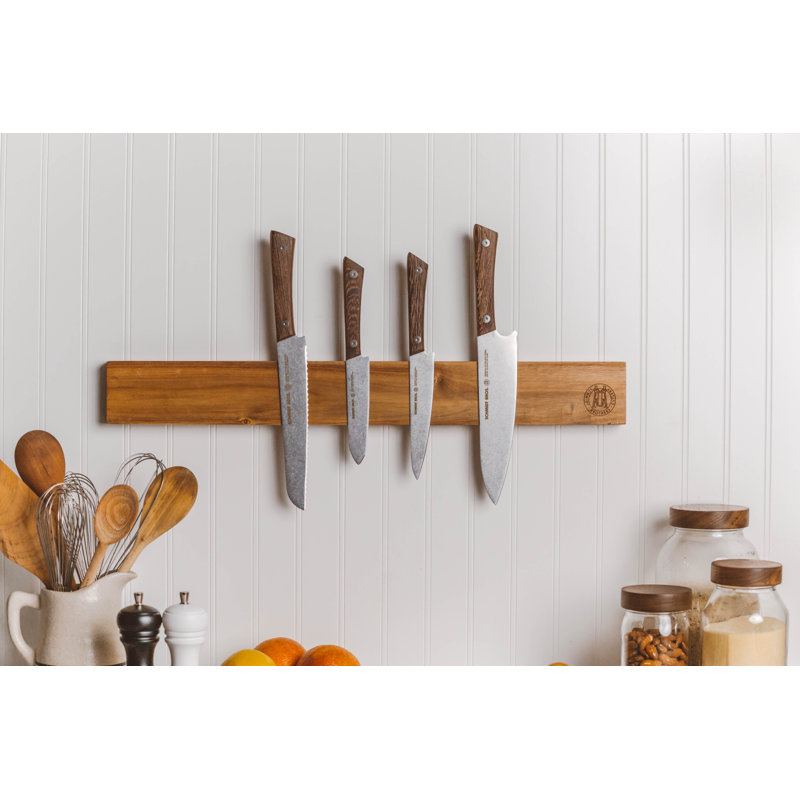 Schmidt Brothers Cutlery Schmidt Brothers™ Cutlery Acacia 24" Wall Bar
