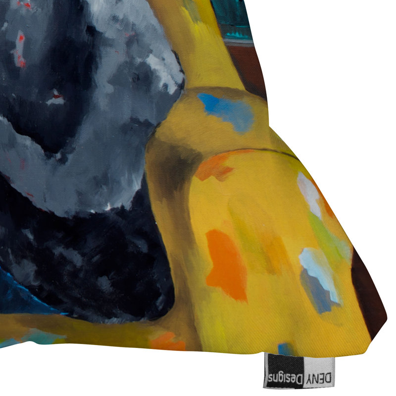 Coussin Au bout de la fourchette, 20 po x 20 po