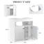 30cm Single Bathroom Vanity Base Only-758940924