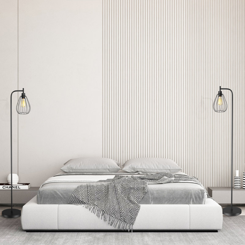 Selden 156cm Black Task Floor Lamp