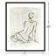 «Embellished Gestural Contour I (Nude)» par Ethan Harper - reproduction de cadre photo sur papier-1946788545-1946788556
