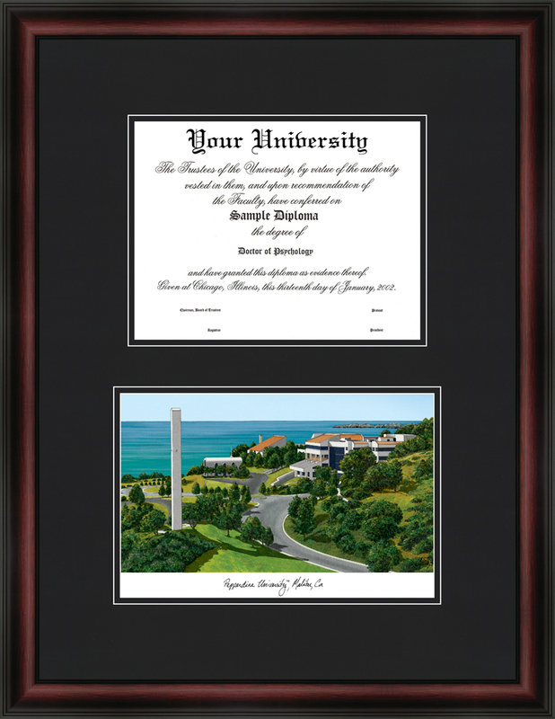 NCAA Pepperdine Waves Diplomate Diploma Frame