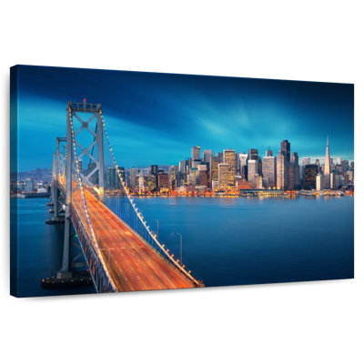 Lilie SF Bay Bridge Twilight Rush