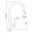 Pull Down Kitchen Faucet With Sprayer-111235209
