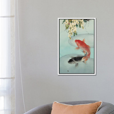 Curious Koi - Painting on Canvas
